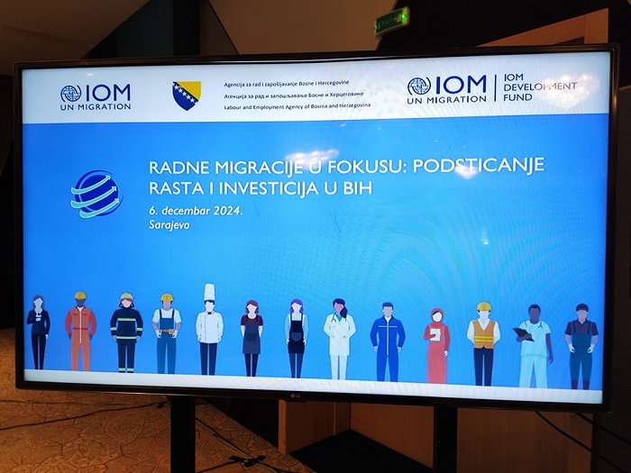 Održana konferencija „Radne migracije u fokusu: Podsticanje rasta i investicija u Bosni i Hercegovini”