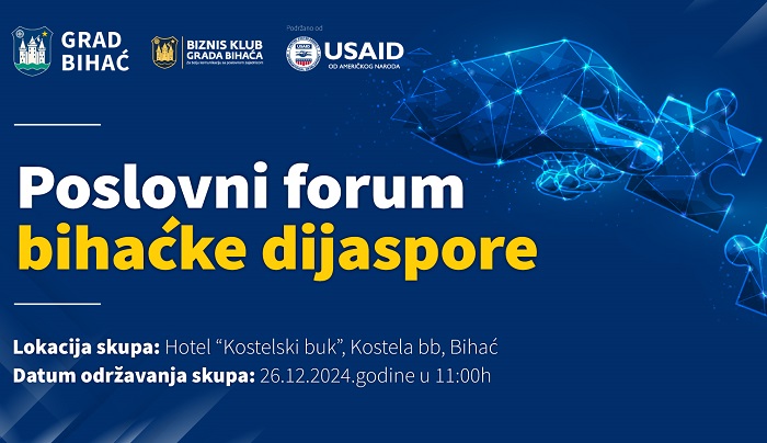 Poslovni forum u Bihaću: Dijaspora kao pokretač napretka